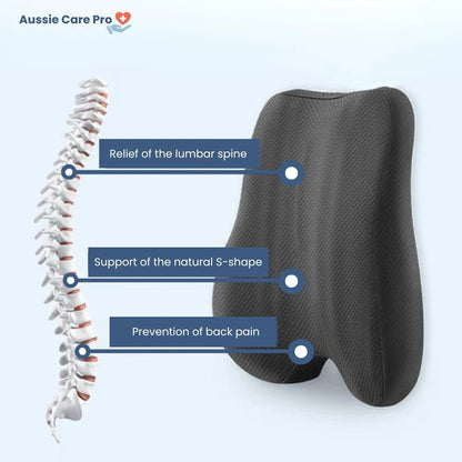 Ergonomic Back Support Pillow for Office and Home Use