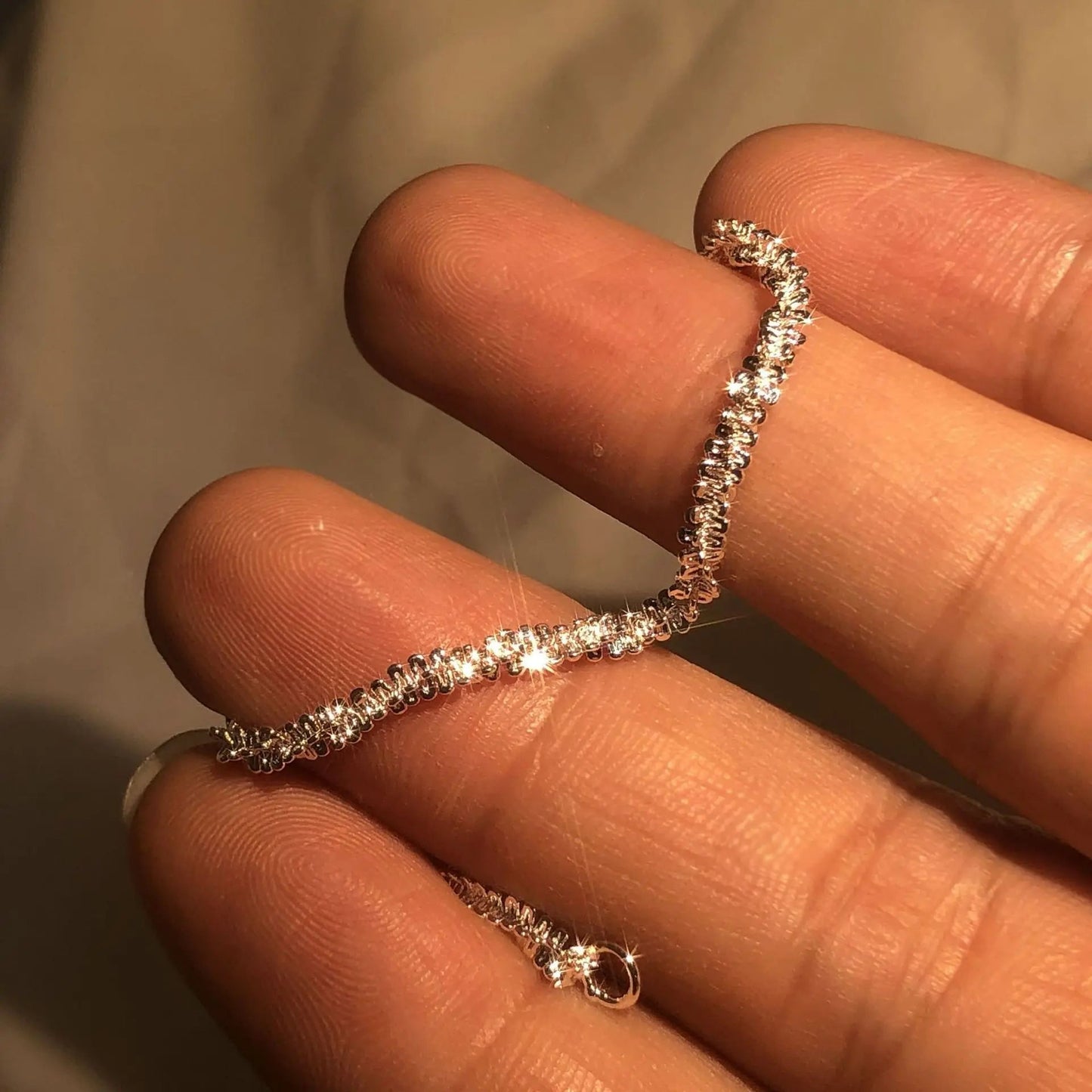 Sparkling Silver Bracelet