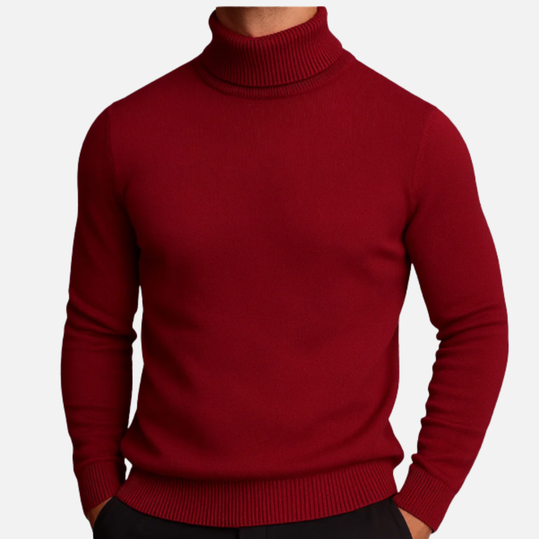 Liam | Men's Slim-Fit Turtleneck Sweater