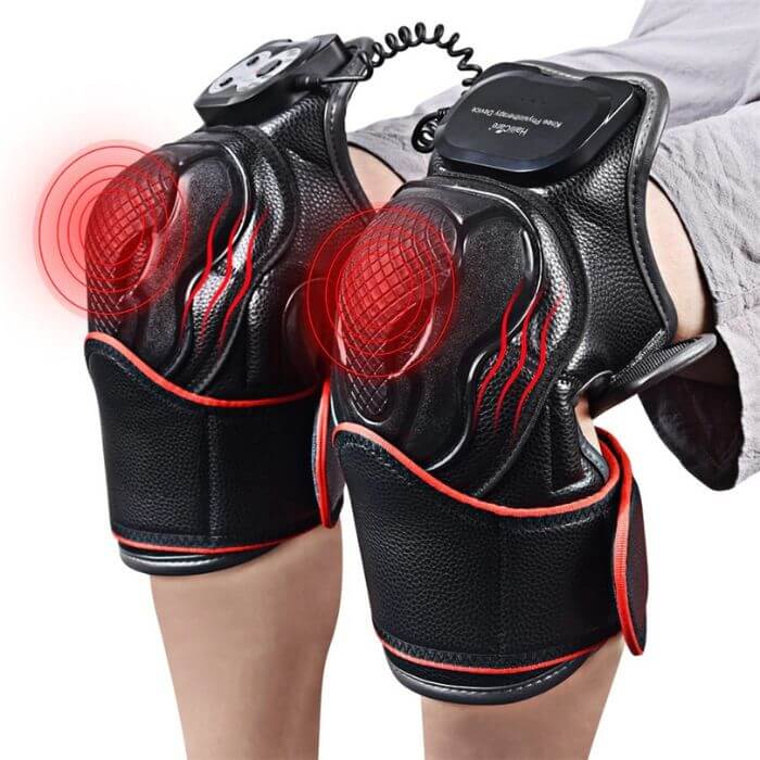 Heated Knee Support Wrap for Pain Relief and Recovery