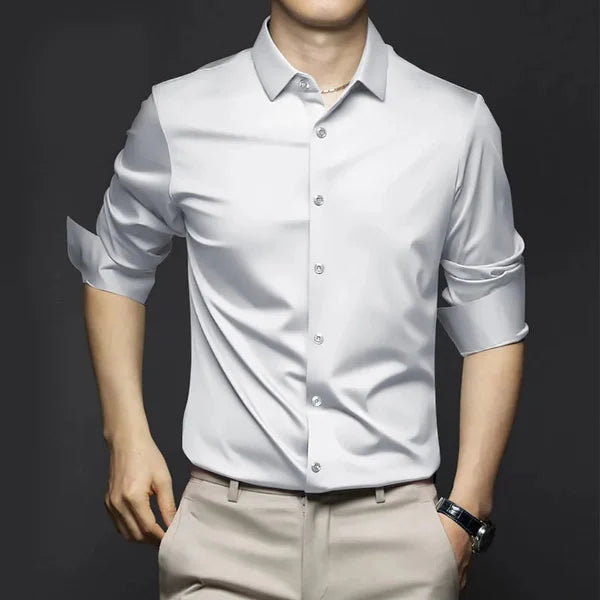 Classic Fit Mens Long Sleeve Dress Shirt