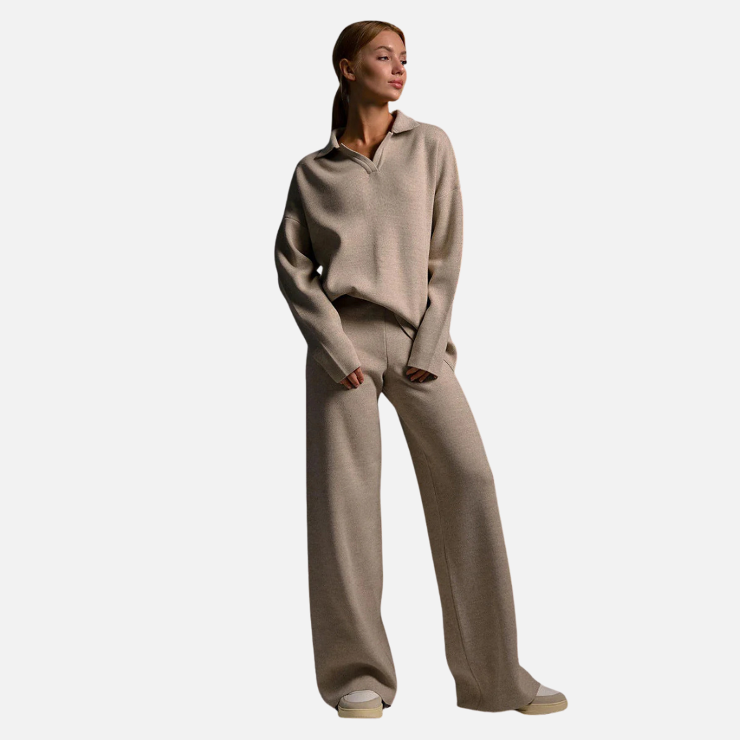 Edith | Women's Knitted Lounge Set