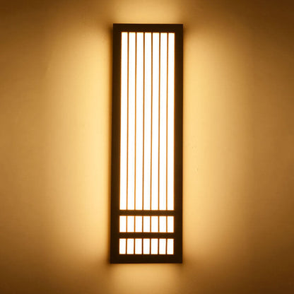 Simple Natural Wood LED Wall Light