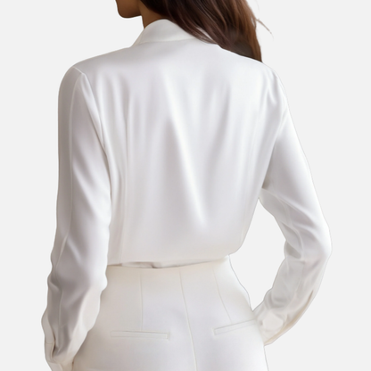 Women's Elegant Formal Shirt Button Down Blouse