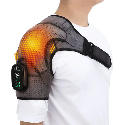 Warm Shoulder Support Massager Wrap - Luxivelle