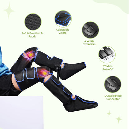 Comfort Leg Compression Massager Set