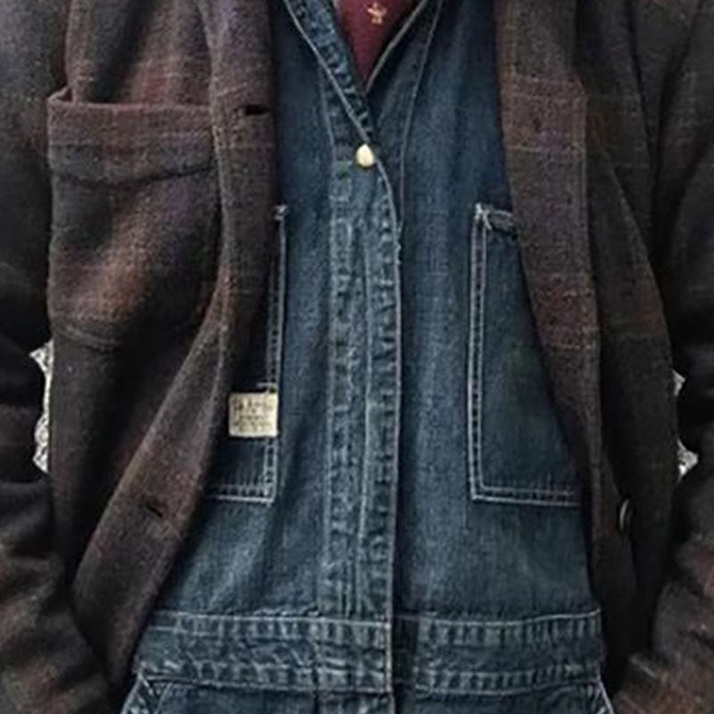 Hudson | Stylish Lapel Loose Jacket