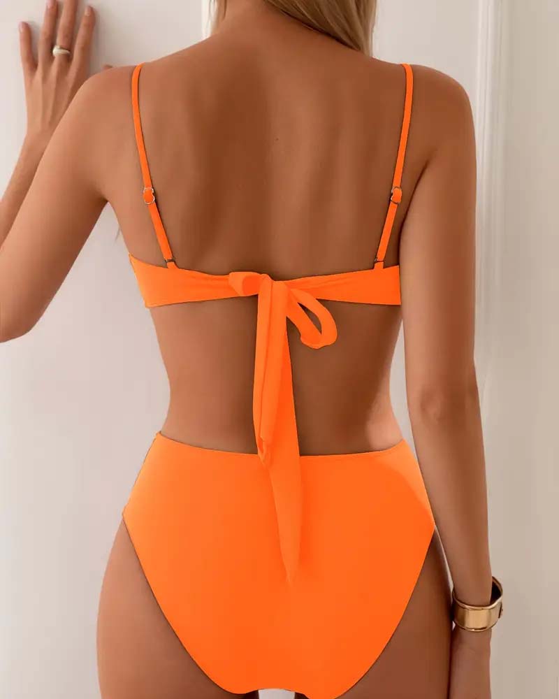 Chic Fashionable 2 Piece Swimsuit
