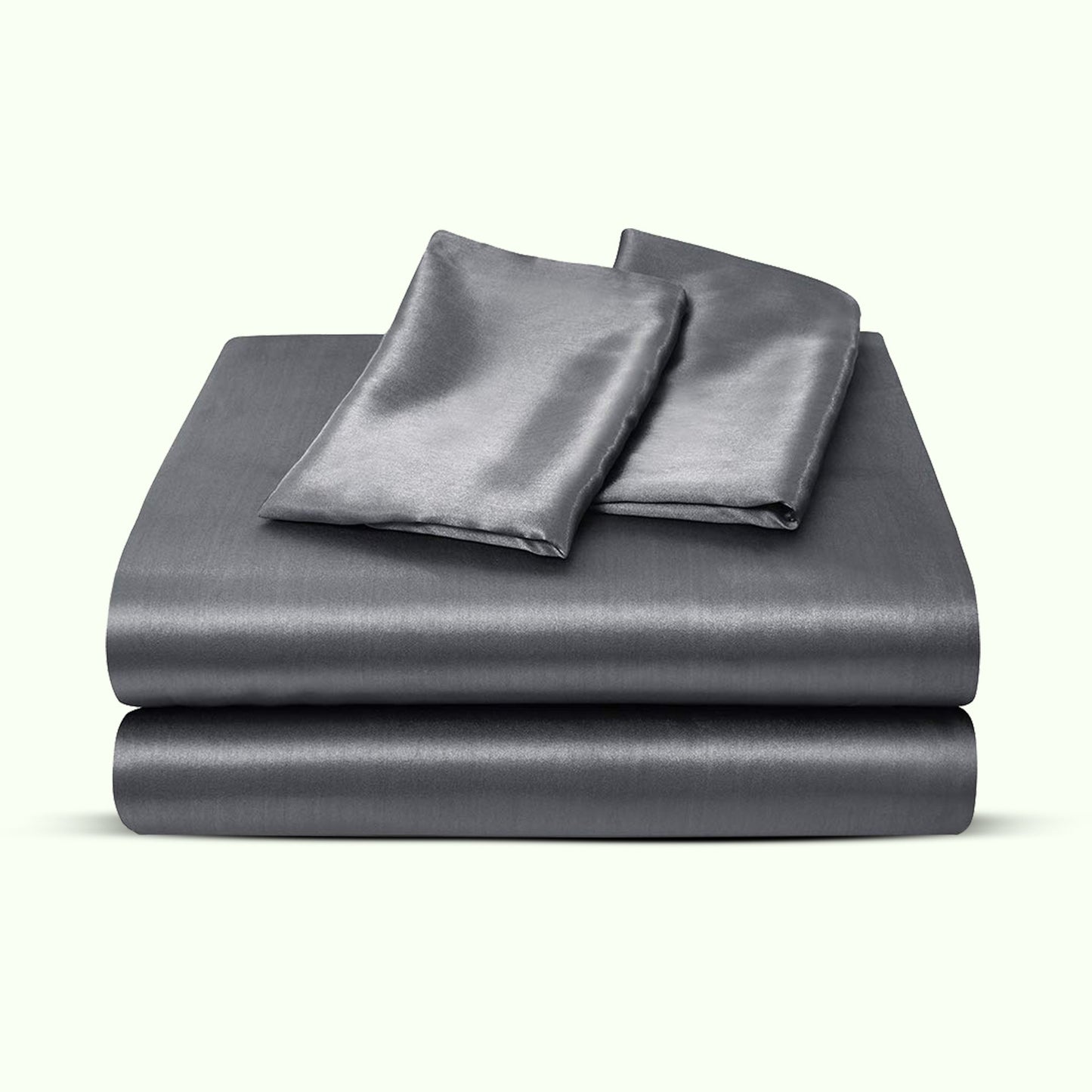 Soft Satin Bed Sheets - Full Size Sheet Set with Extra Deep Pockets