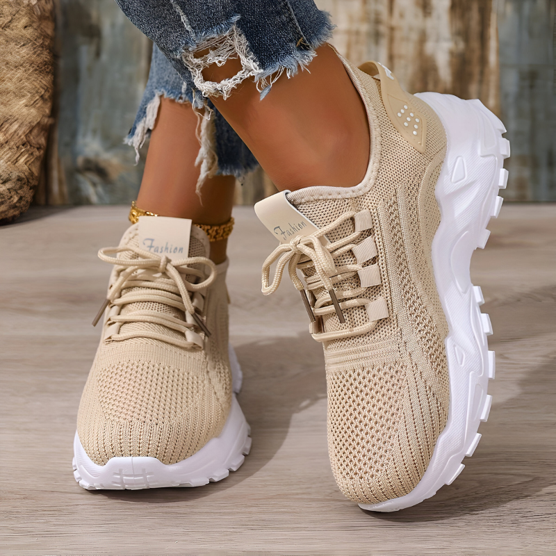 Fashionable Tie-Up Women's Shoes