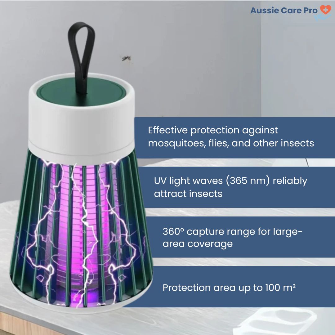 Compact Bug Zapper - Rechargeable USB Insect Killer