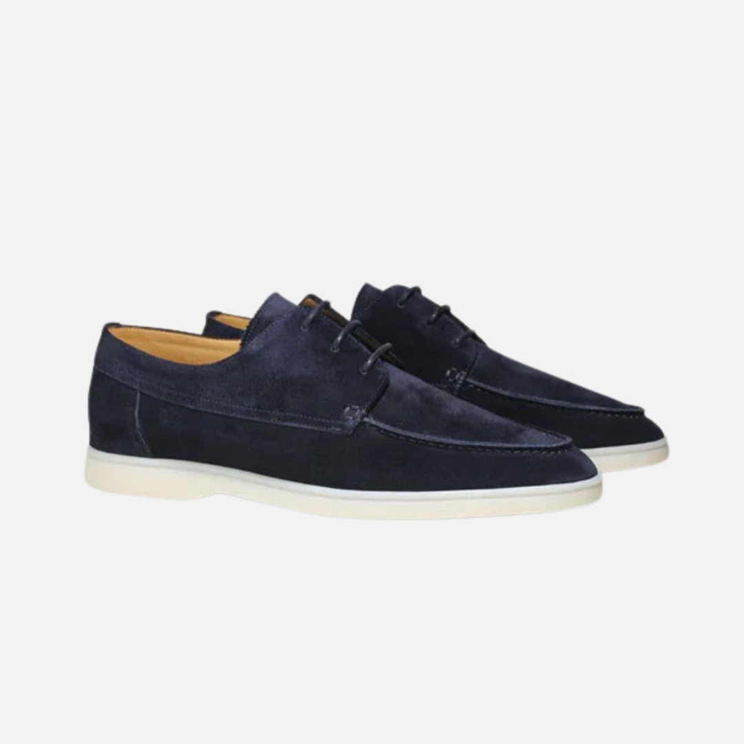Men's Suede Loafers - Casual Boat Shoes