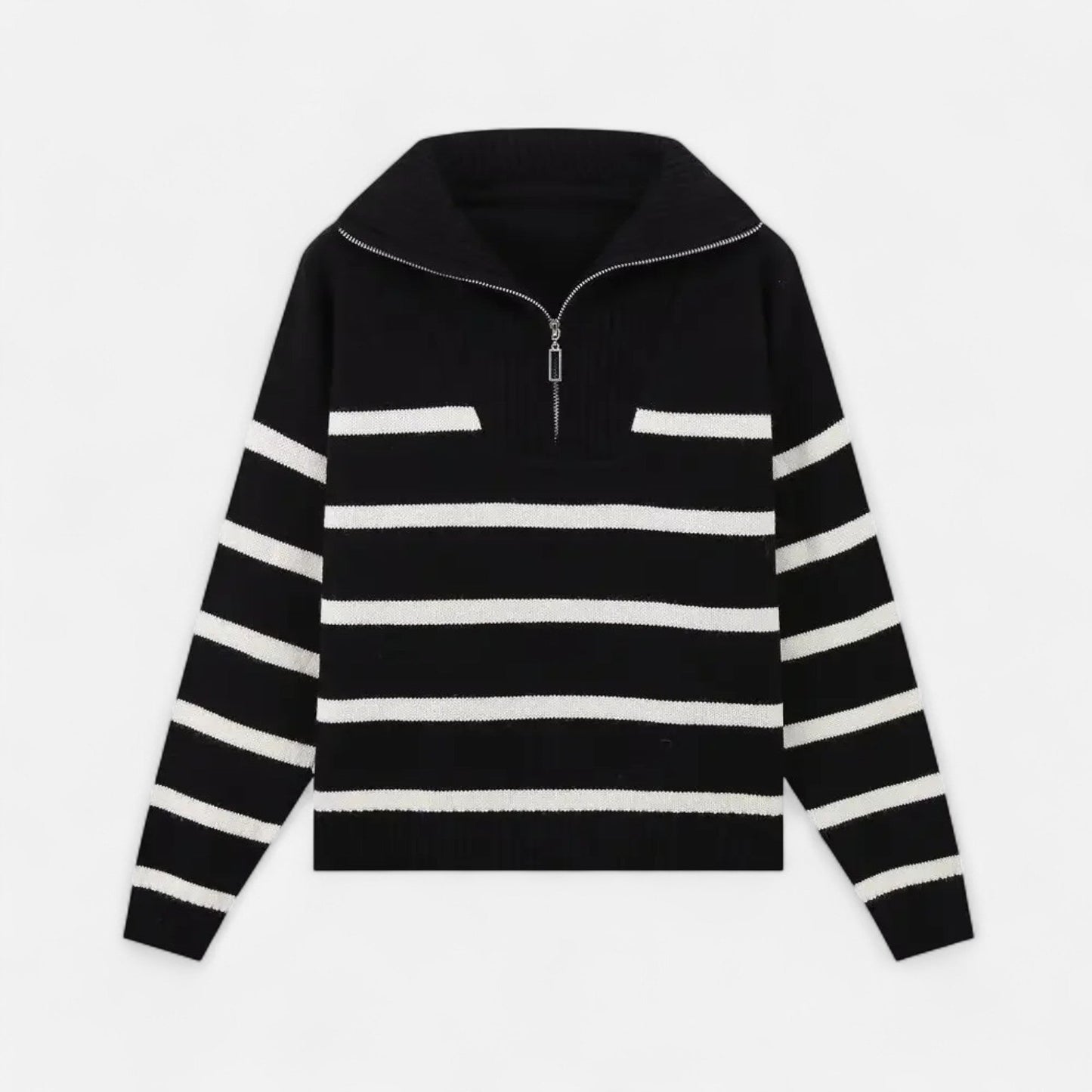 Ladies Classic Breton Style Sweater