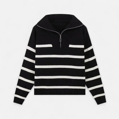 Ladies Classic Breton Style Sweater