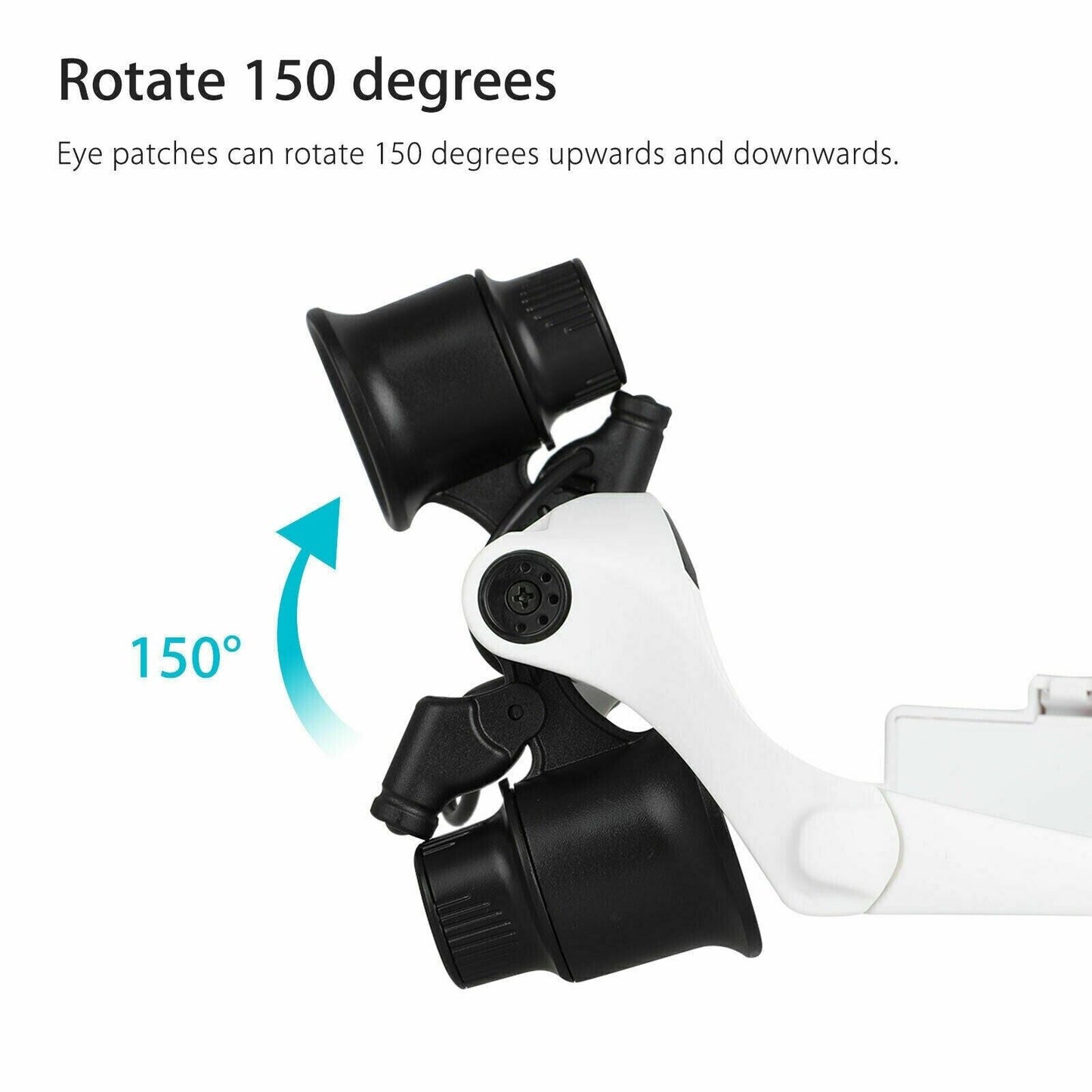 Versatile LED Magnifying Headband for Jewelry Repair