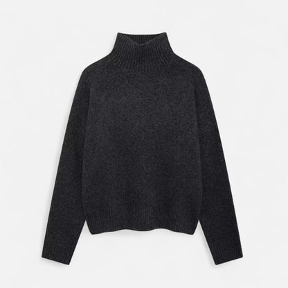 Women's Simple Crew Neck Pullover Sweater