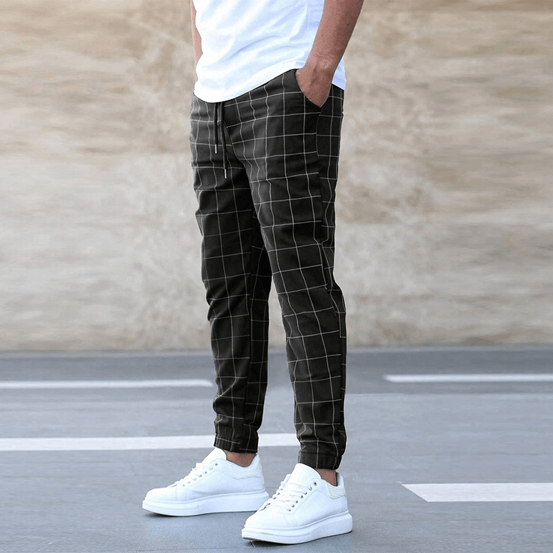 Relaxed Fit Casual Men's Pants - Luxivelle