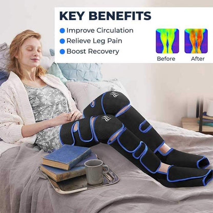 Relaxing Heated Leg Massage Wraps