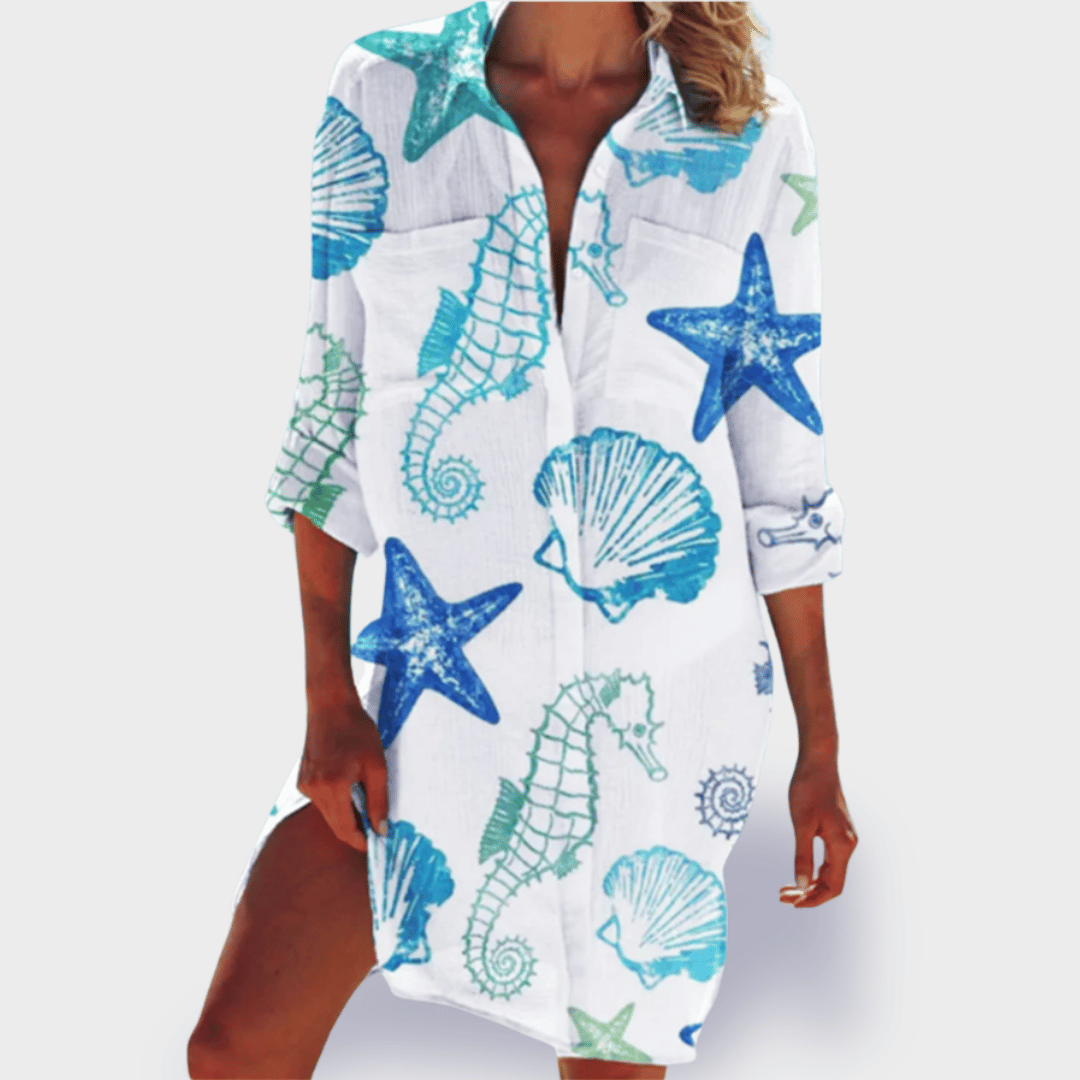 Vibrant Easy Breezy Summer Dress