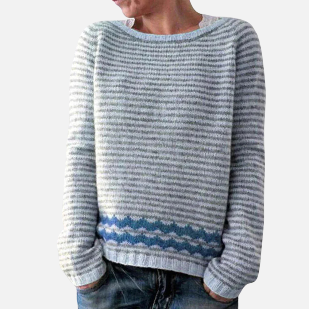 Ella | Nordic Fair Isle Knit Sweater