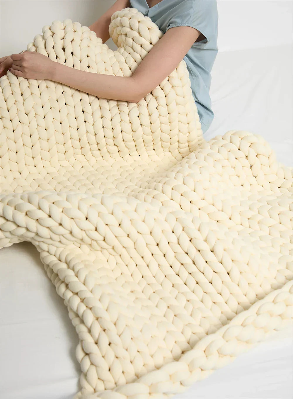 Plush Heavy Knit Soft Blanket
