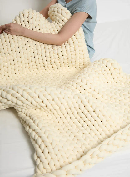 Plush Heavy Knit Soft Blanket
