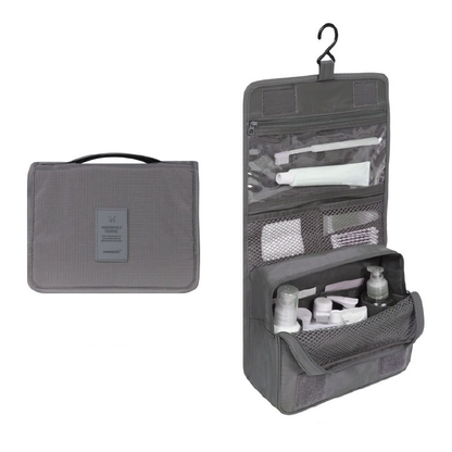 Compact Travel Toiletry Bag with Water-Resistant Design