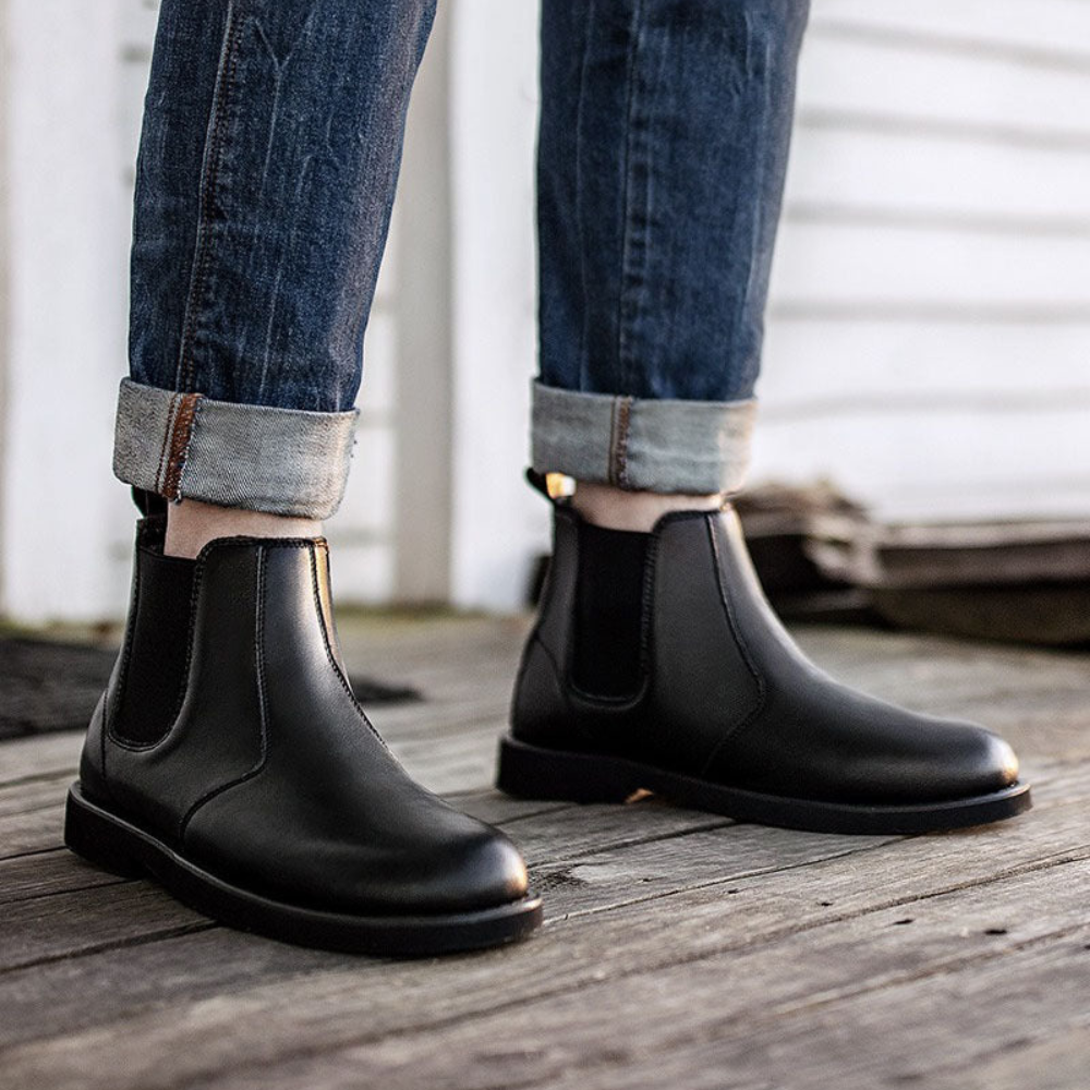 Comfortable Classic Chelsea Ankle Boots - Luxivelle
