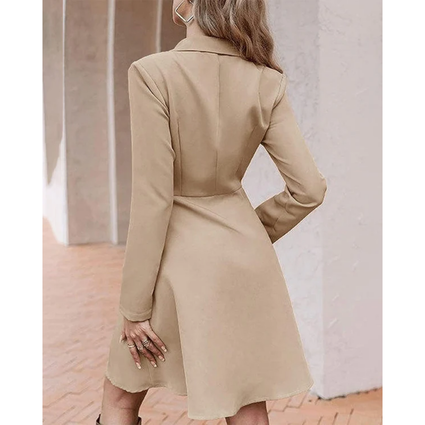 Flattering Fit Lady A-Line Long Dress