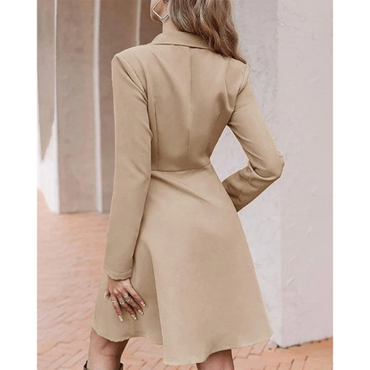 Flattering Fit Lady A-Line Long Dress