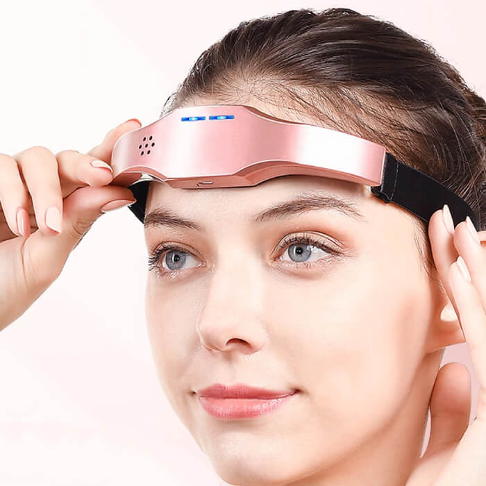 Compact Electronic Head Massager for Pain Relief