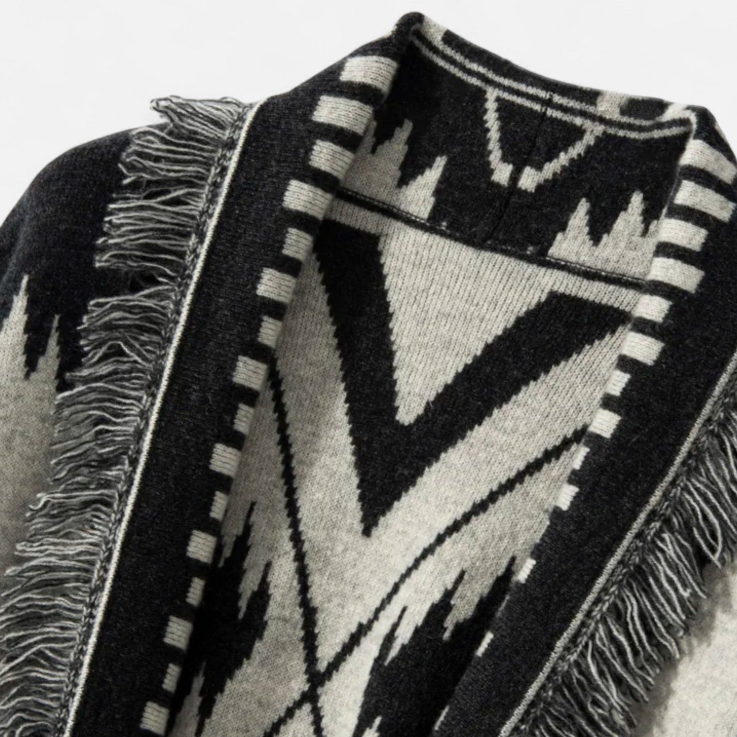 Luxury Soft Cashmere Tassel Sweater Cardigan