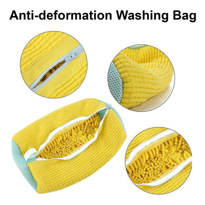 Mesh Shoe Wash Bag - Reusable Travel Shoe Laundry Pouch
