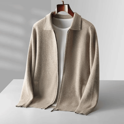 Spencer | Classic cashmere knit sweater