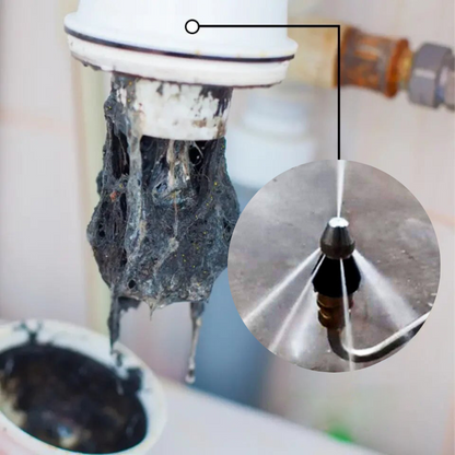 Powerful Sewer Jetting Nozzle – Heavy Duty Pipe Cleaner