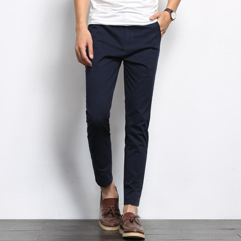 Classic Fit Men's Chino Trousers