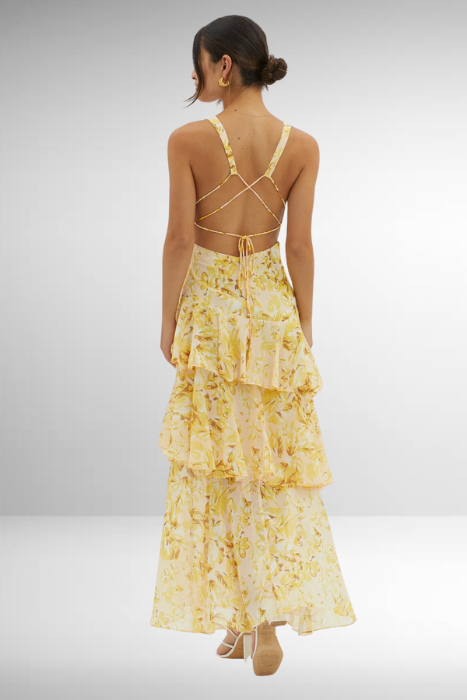 Layered Long Dress for Ladies