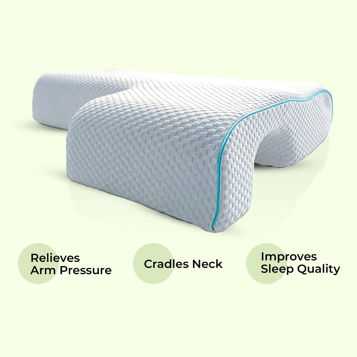 Contour Pillow for Sleeping - Soft Support Pillow