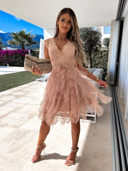 Elegant Tulle Party Dress