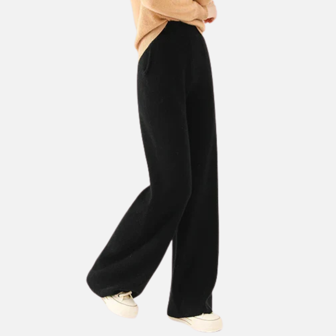 Rosalie | Women's Wide Leg Knit Lounge Pants