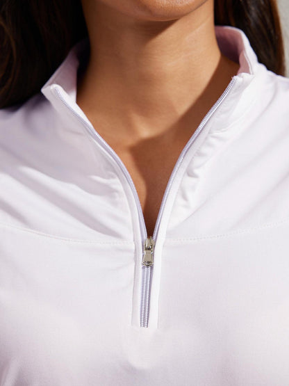 Basic-Golf Shirt Quarterzip UPF50+ - Acegolfs