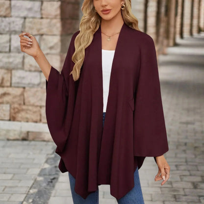 Stylish Women's Wrap Poncho