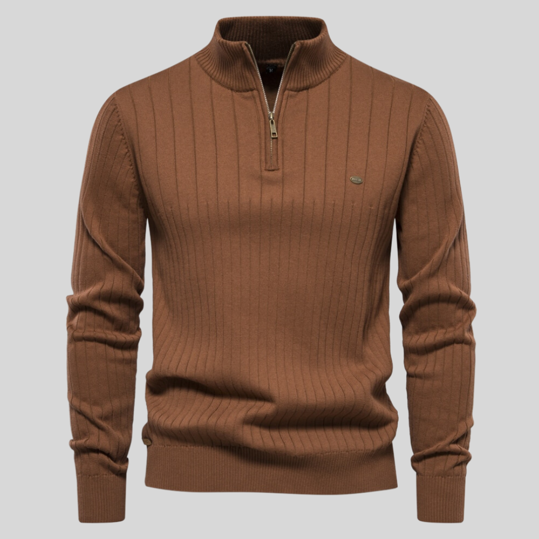 Men's Warm Crew Neck Long Sleeve Sweater