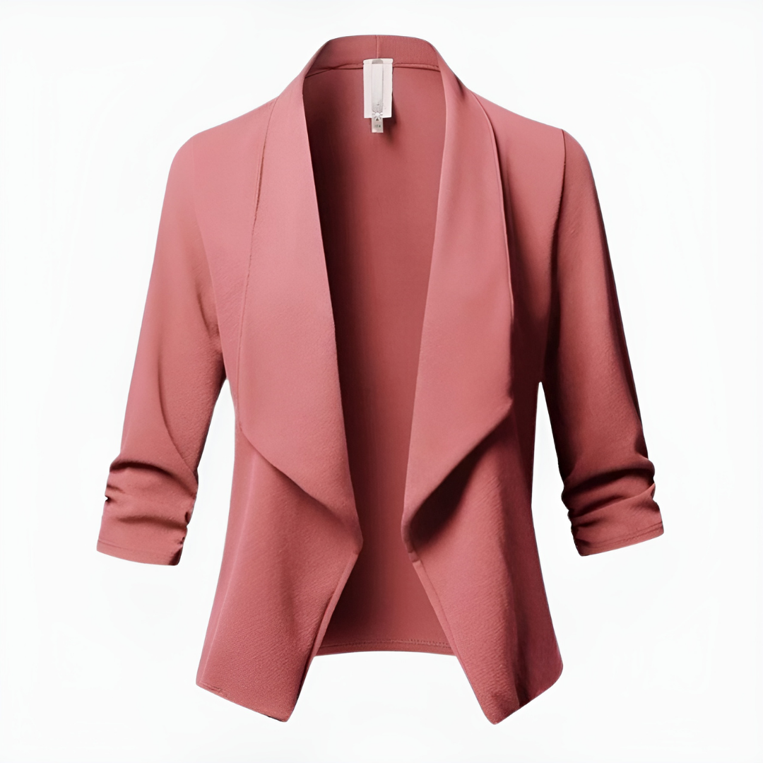 Evelyn | Black Blazer for Women - Long Sleeve Slim Fit 2