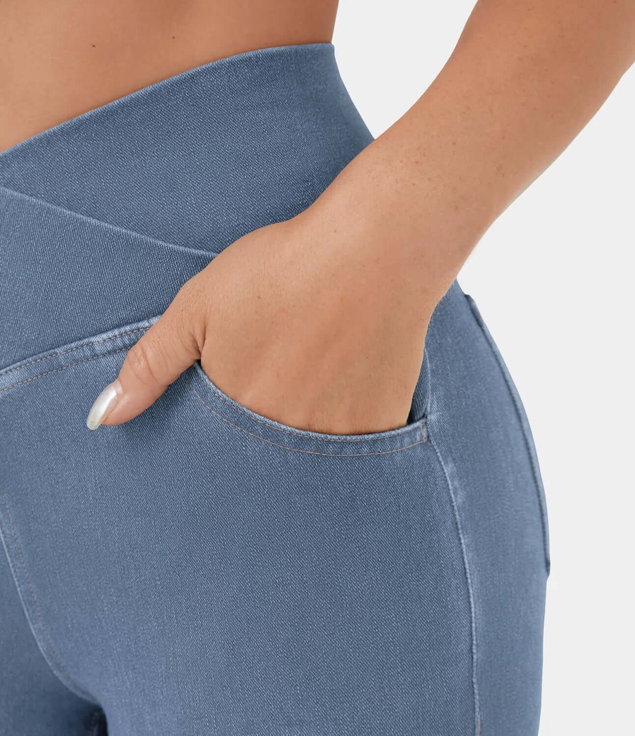 Women's Comfort Fit Wide Leg Jeans