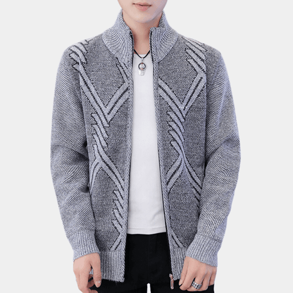 Warm Crew Neck Sweater for Men