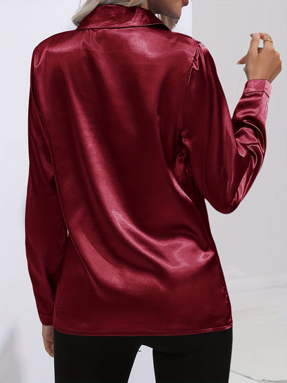 Ladies Classic Point Collar Shirt