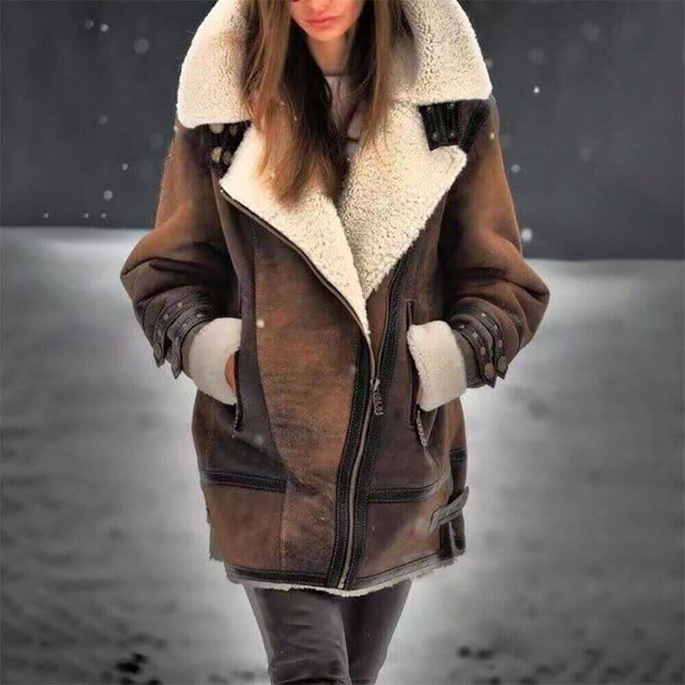 Relaxed Fit Classic Women's Coat