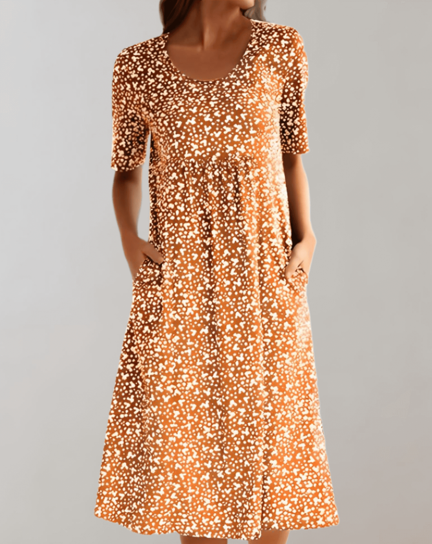 Breathable Casual V-Neck Sundress for Women