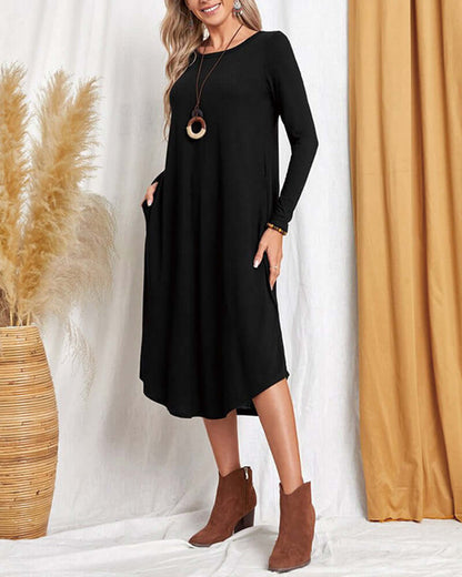 Warm Oversized Cold Weather Dress